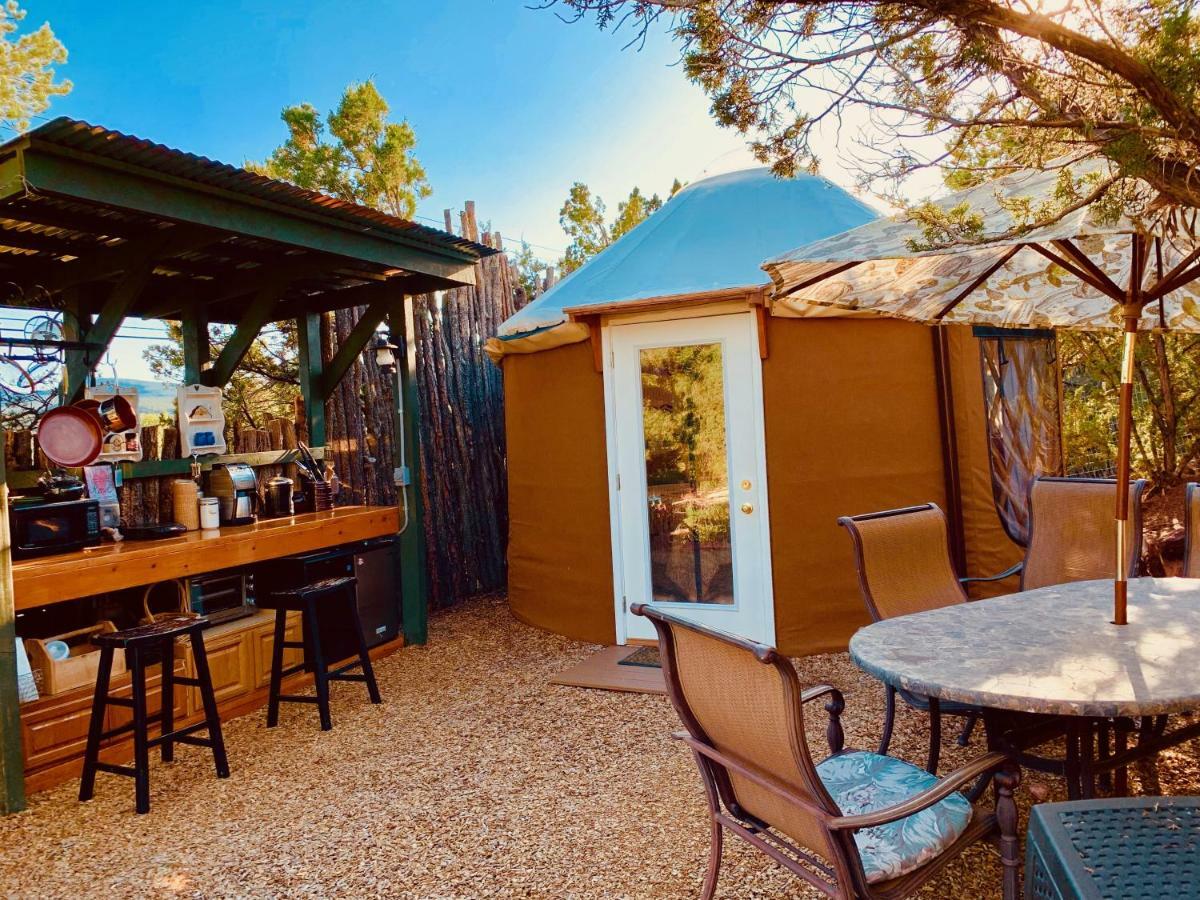 The Yoga Yurta At Sunny Mellow Eco Villa Tijeras 외부 사진