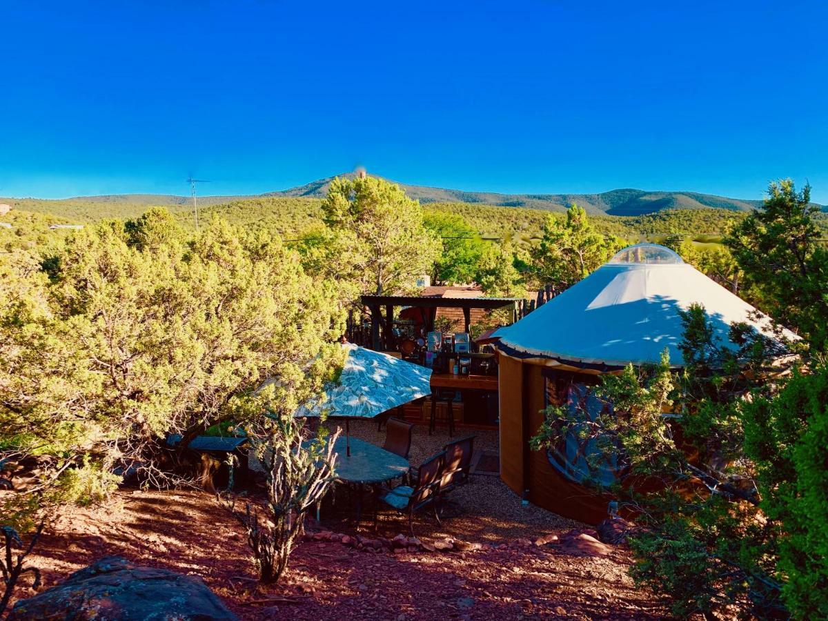The Yoga Yurta At Sunny Mellow Eco Villa Tijeras 외부 사진