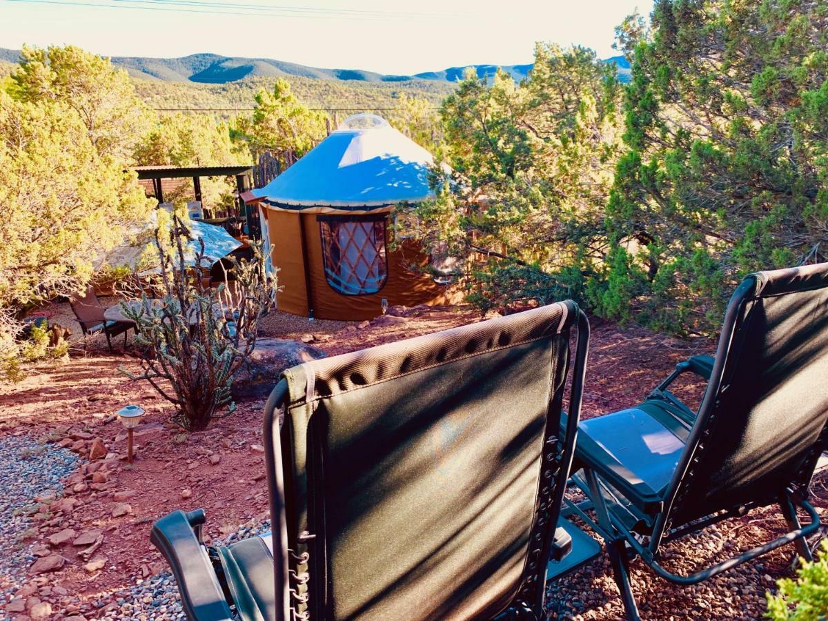 The Yoga Yurta At Sunny Mellow Eco Villa Tijeras 외부 사진