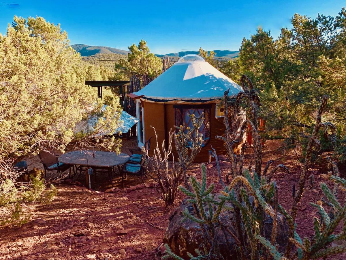 The Yoga Yurta At Sunny Mellow Eco Villa Tijeras 외부 사진